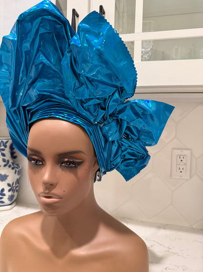 Metallic Leather Auto Gele 1p Afro American Outfits