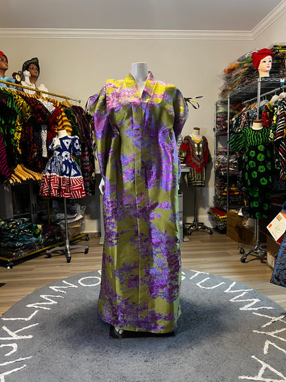 Afro Bernice Damask Brocade Boubou