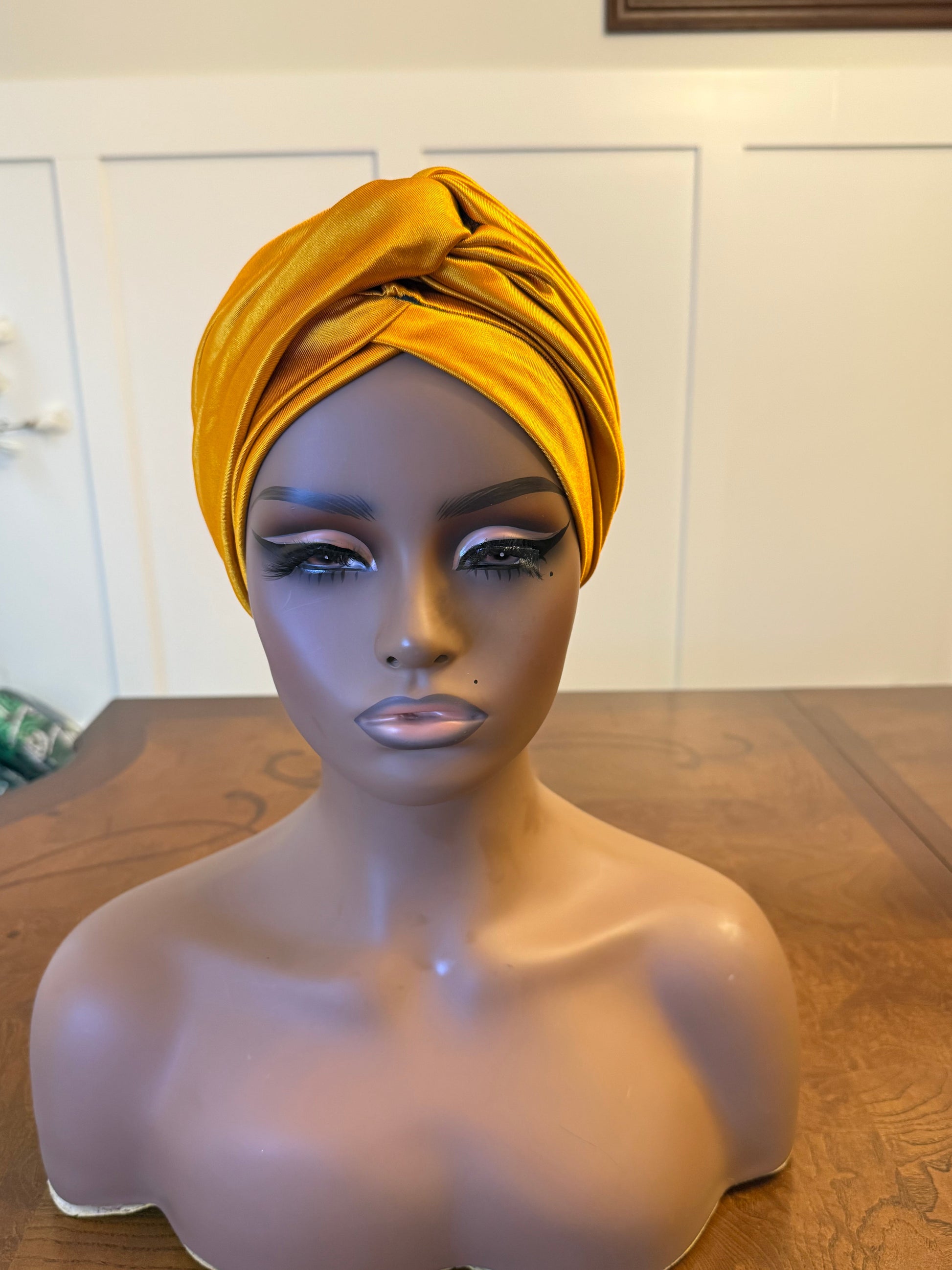 African Twisted Front Turban/Hat/Cap Afro American Outfits