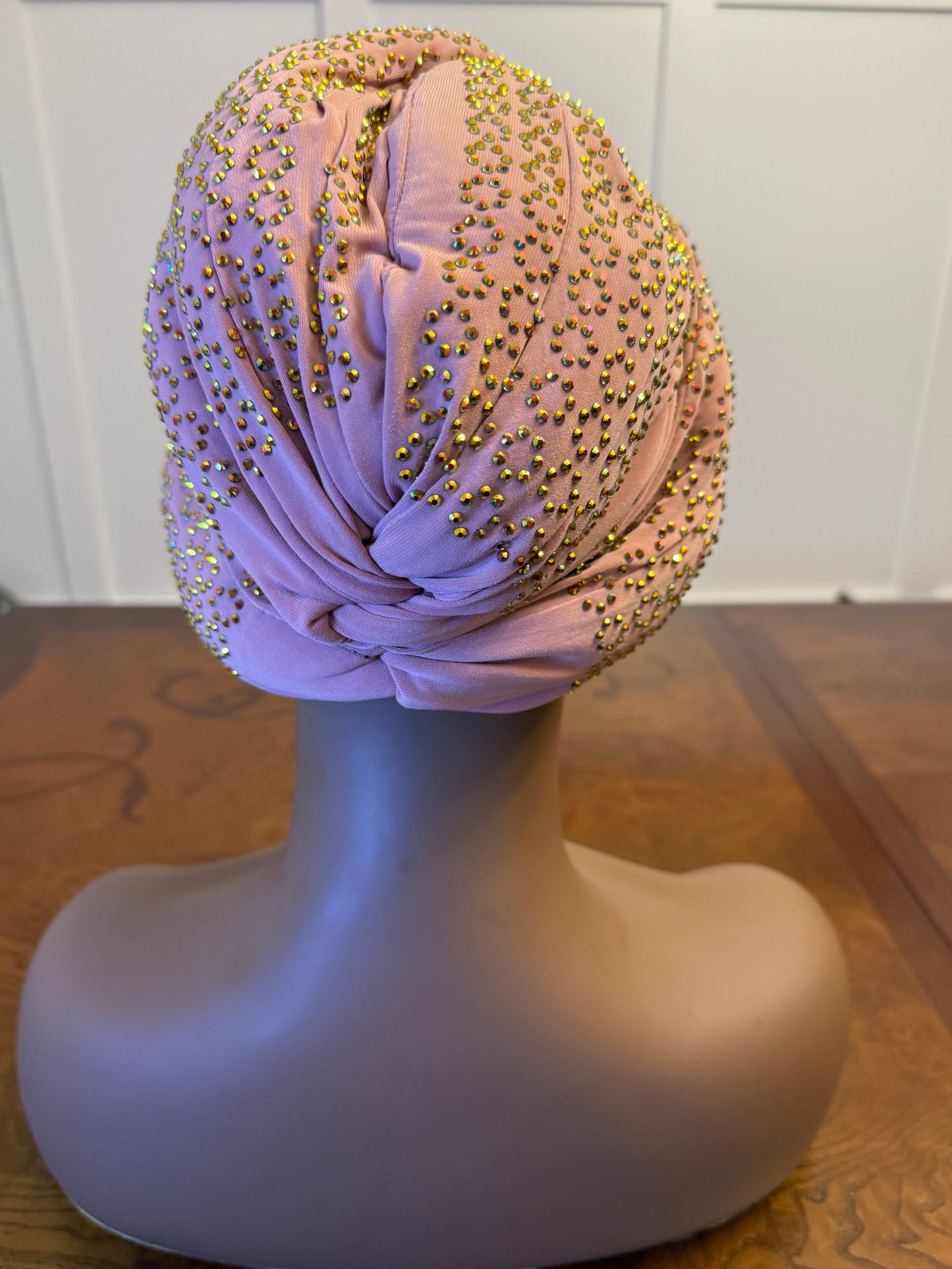 African Stoned Turban/Hat/Cap