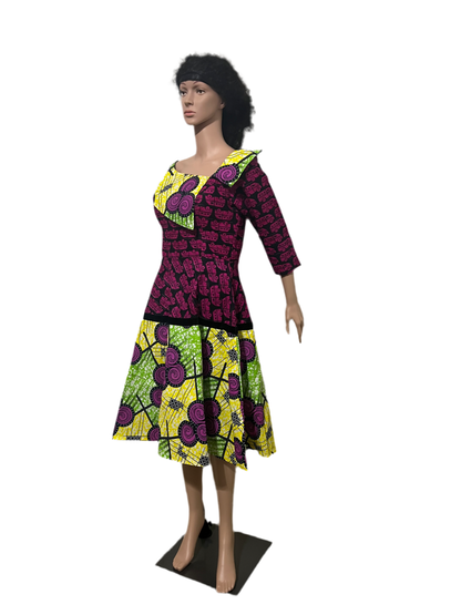 Afro Elza Dress