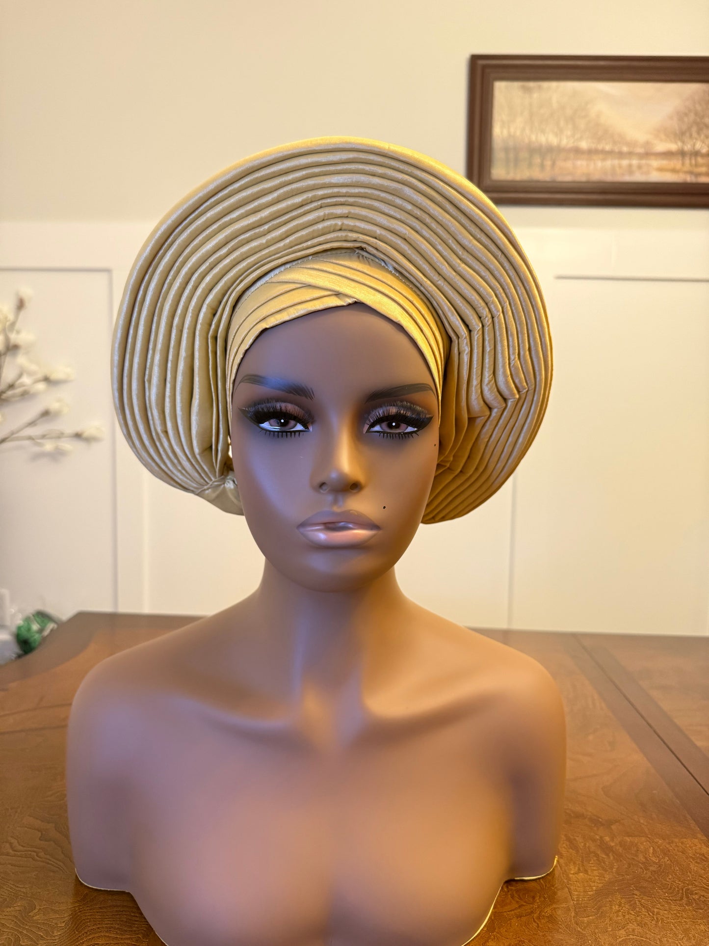 African Turban Auto Gele Afro American Outfits