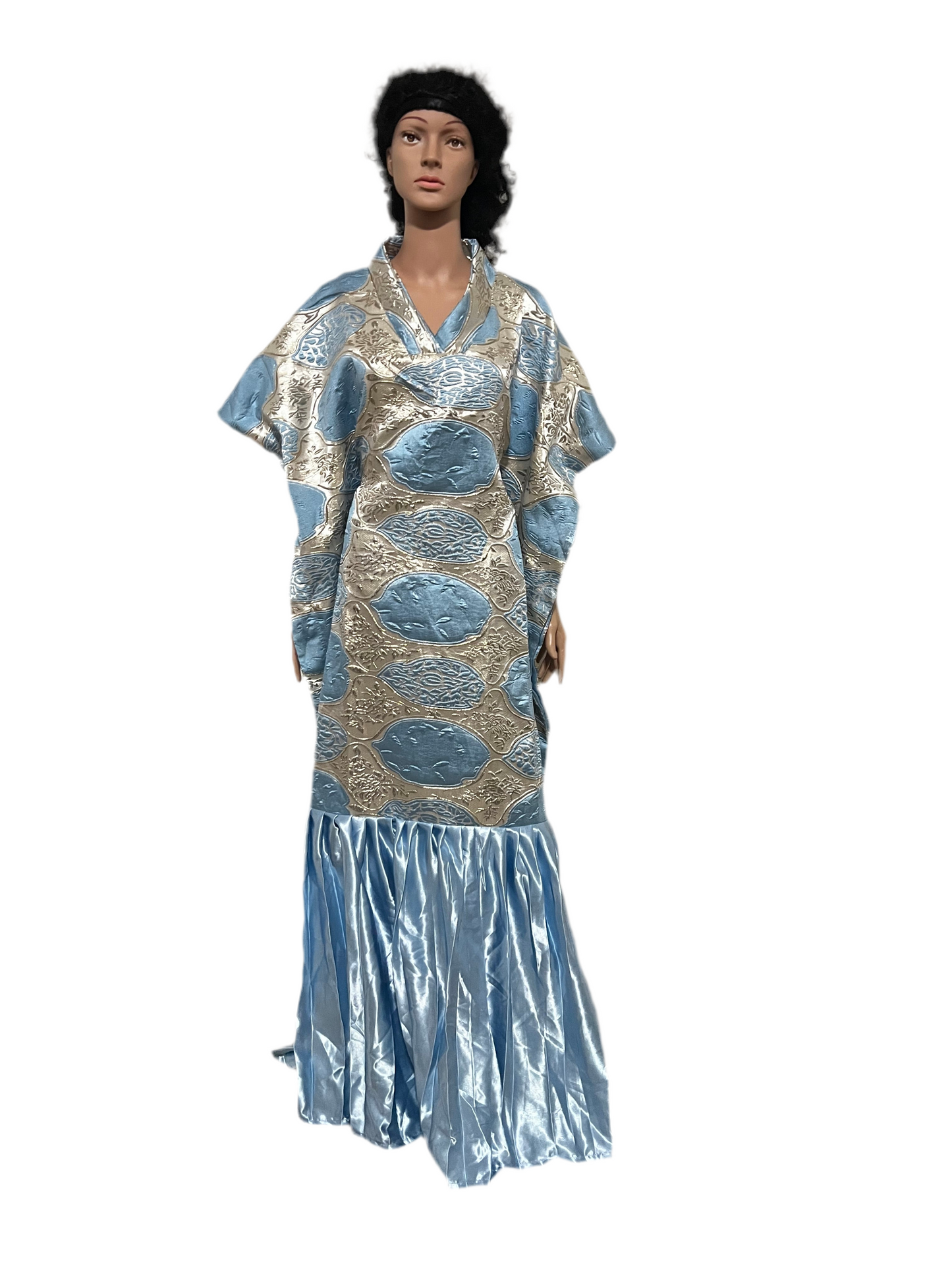 Afro Sharon Mixed Brocade Boubou Afro American Outfits