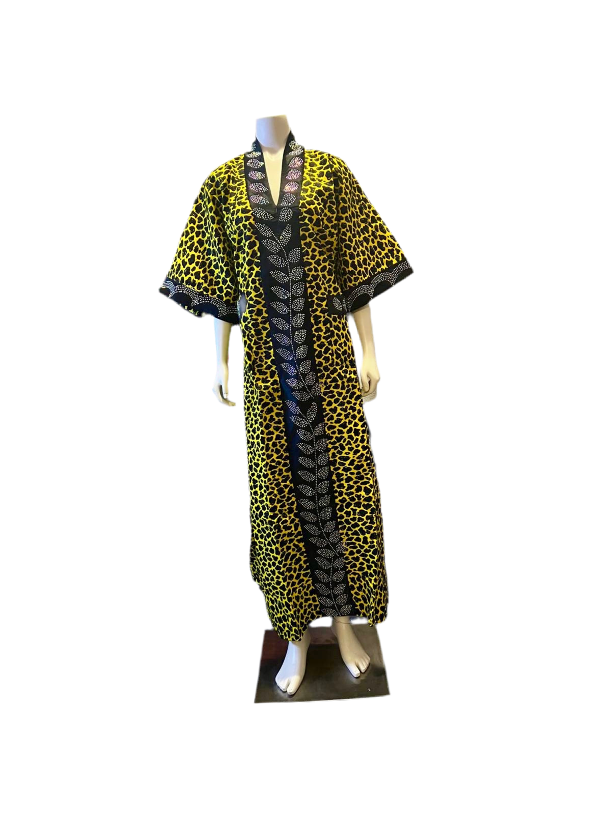 Afro Kimono Dress
