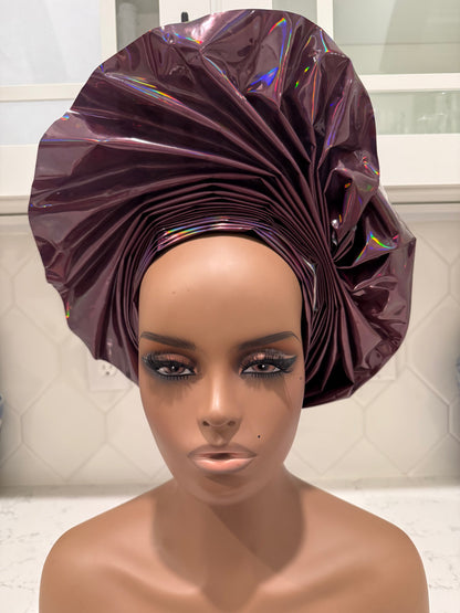 Metallic Leather Auto Gele 1p Afro American Outfits