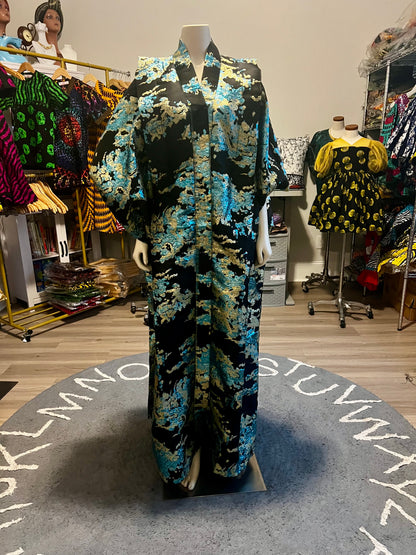 Afro Bernice Damask Brocade Boubou