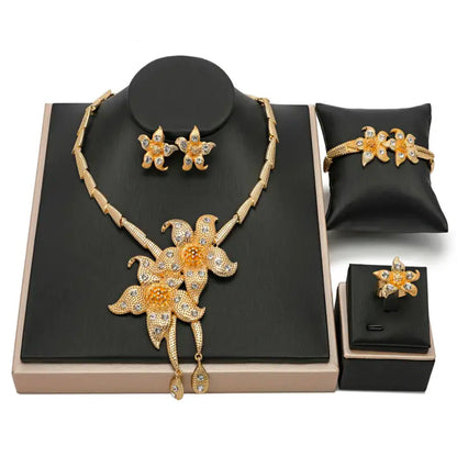 Zinc Alloy Jewelry Set Afro American Outfits
