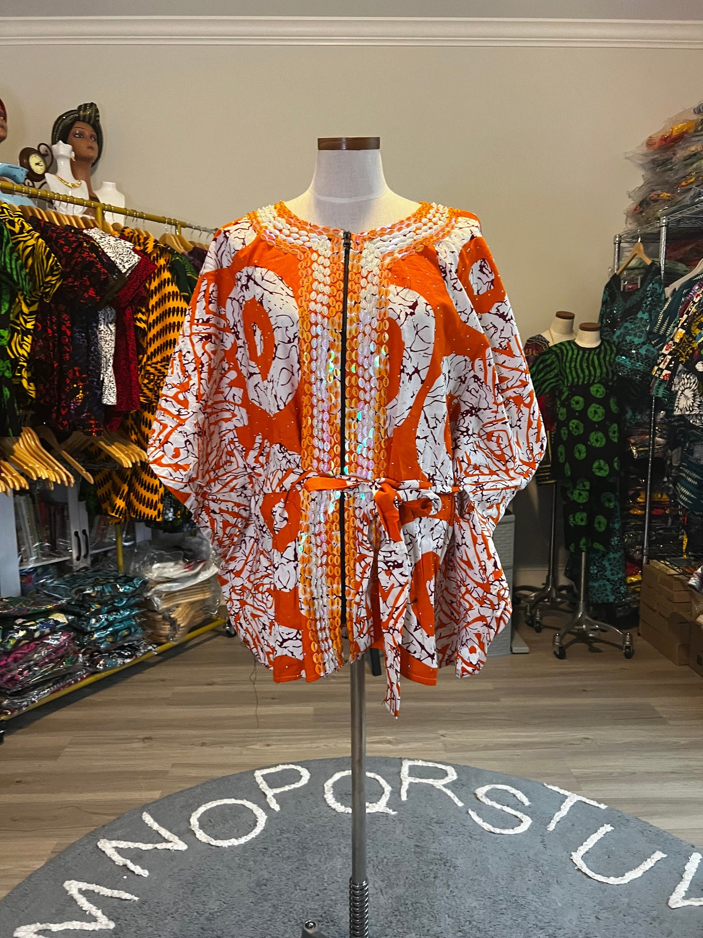 Afro Bead Ankara Top/Blouse Style 1 Afro American Outfits