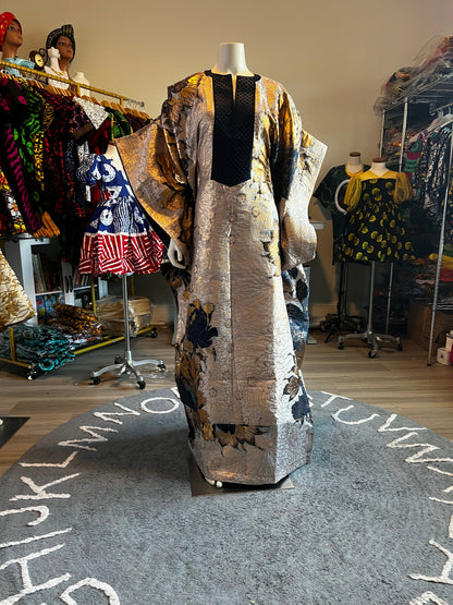 Afro Hadassah Luxury Damask Boubou style 2 Afro American Outfits
