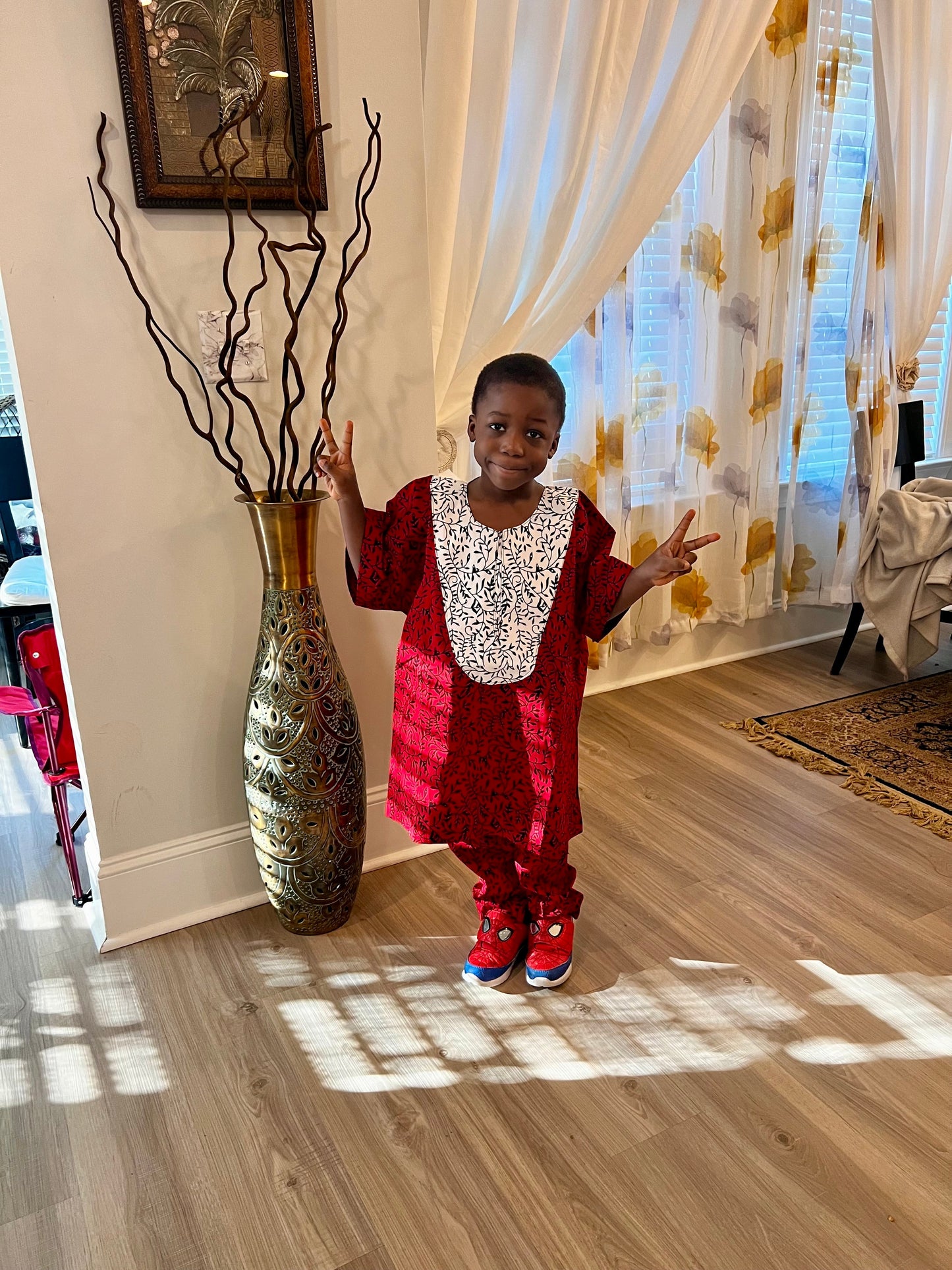 Afro Boys Dansiki Set Afro American Outfits