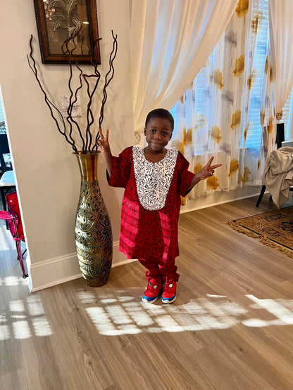 Afro Boys Dansiki Set Afro American Outfits