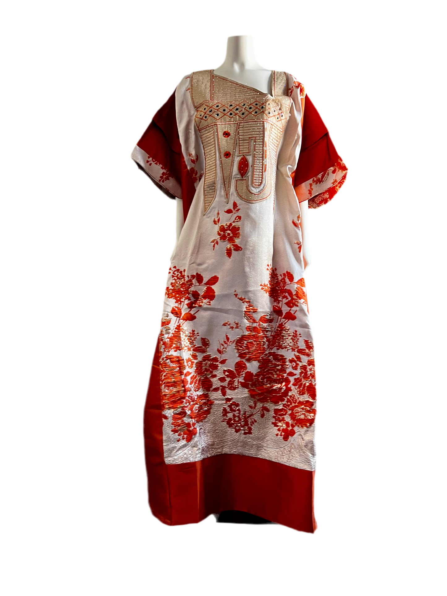 Afro  Lagos Damask Brocade Boubou