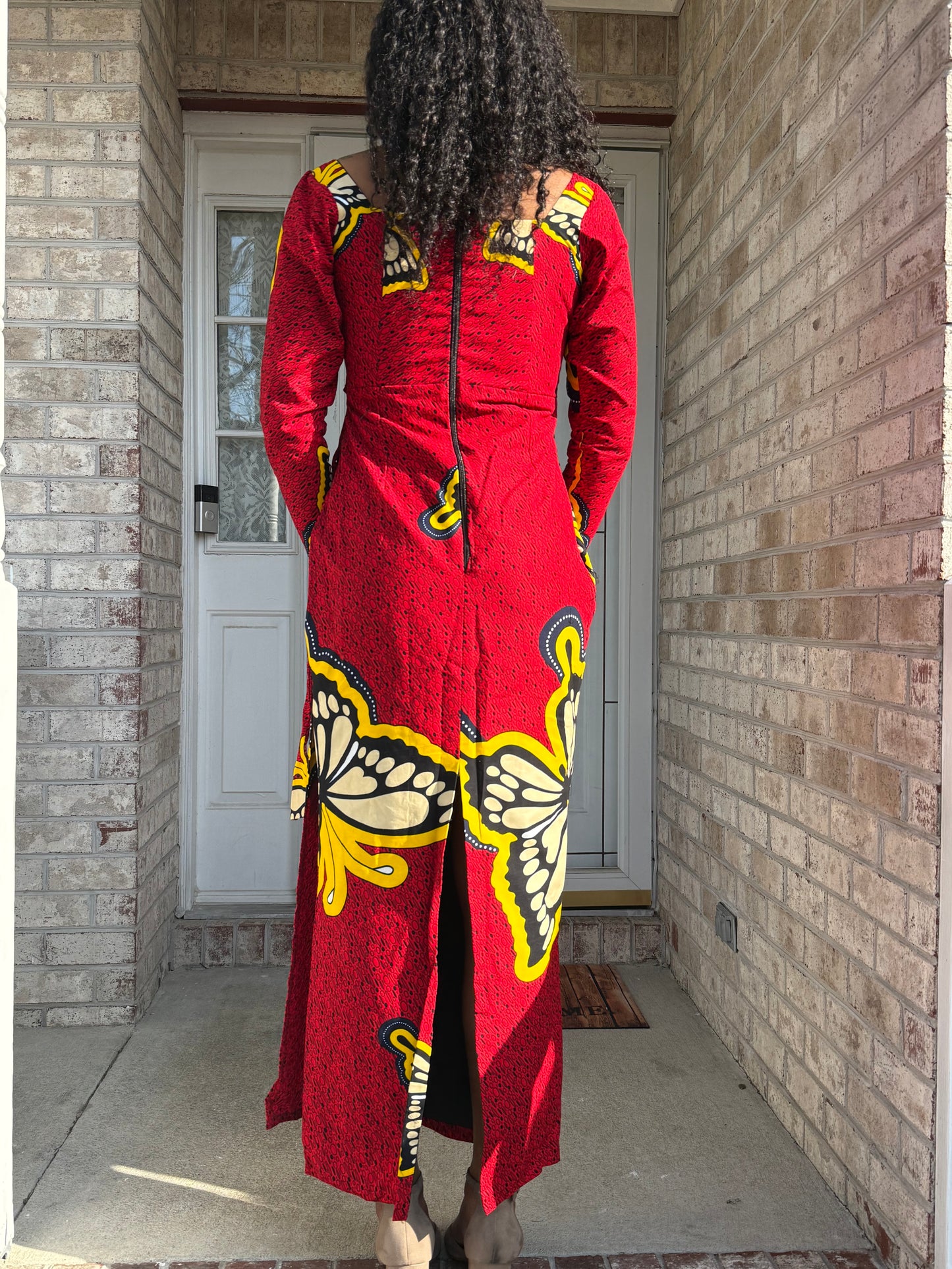 African  Ankara  Wax Print Women Wrapped Dress