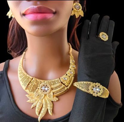 Women Jewelry Set Afro American Outfits