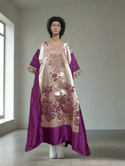 Afro  Lagos Damask Brocade Boubou