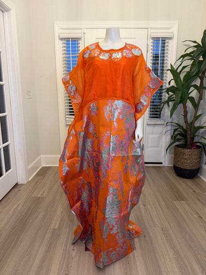 Modern Organza Damask Bubu