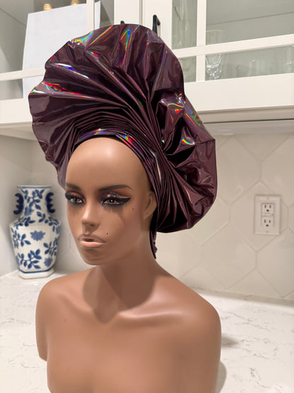 Metallic Leather Auto Gele 1p Afro American Outfits