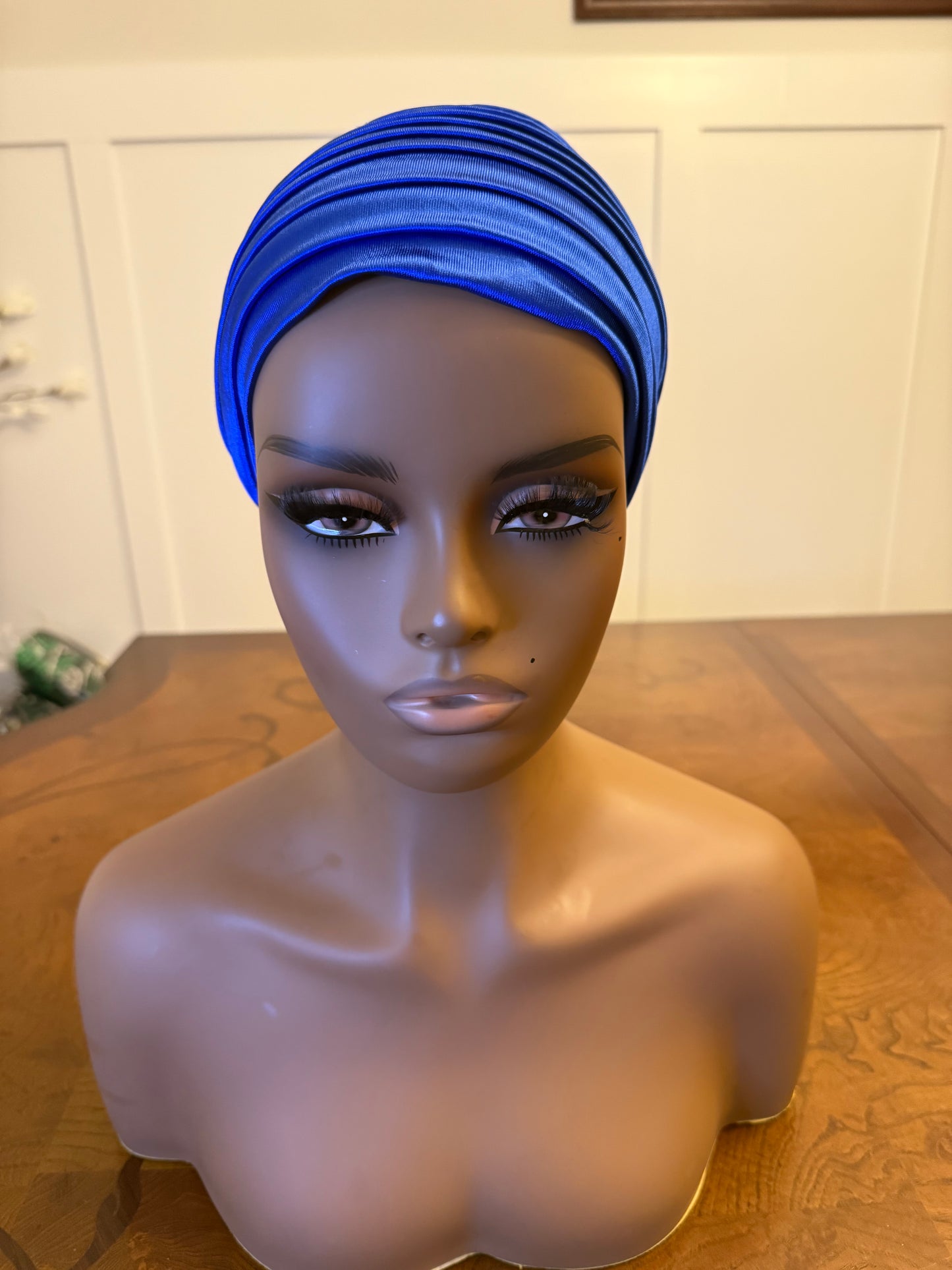African Step Patterned Turban