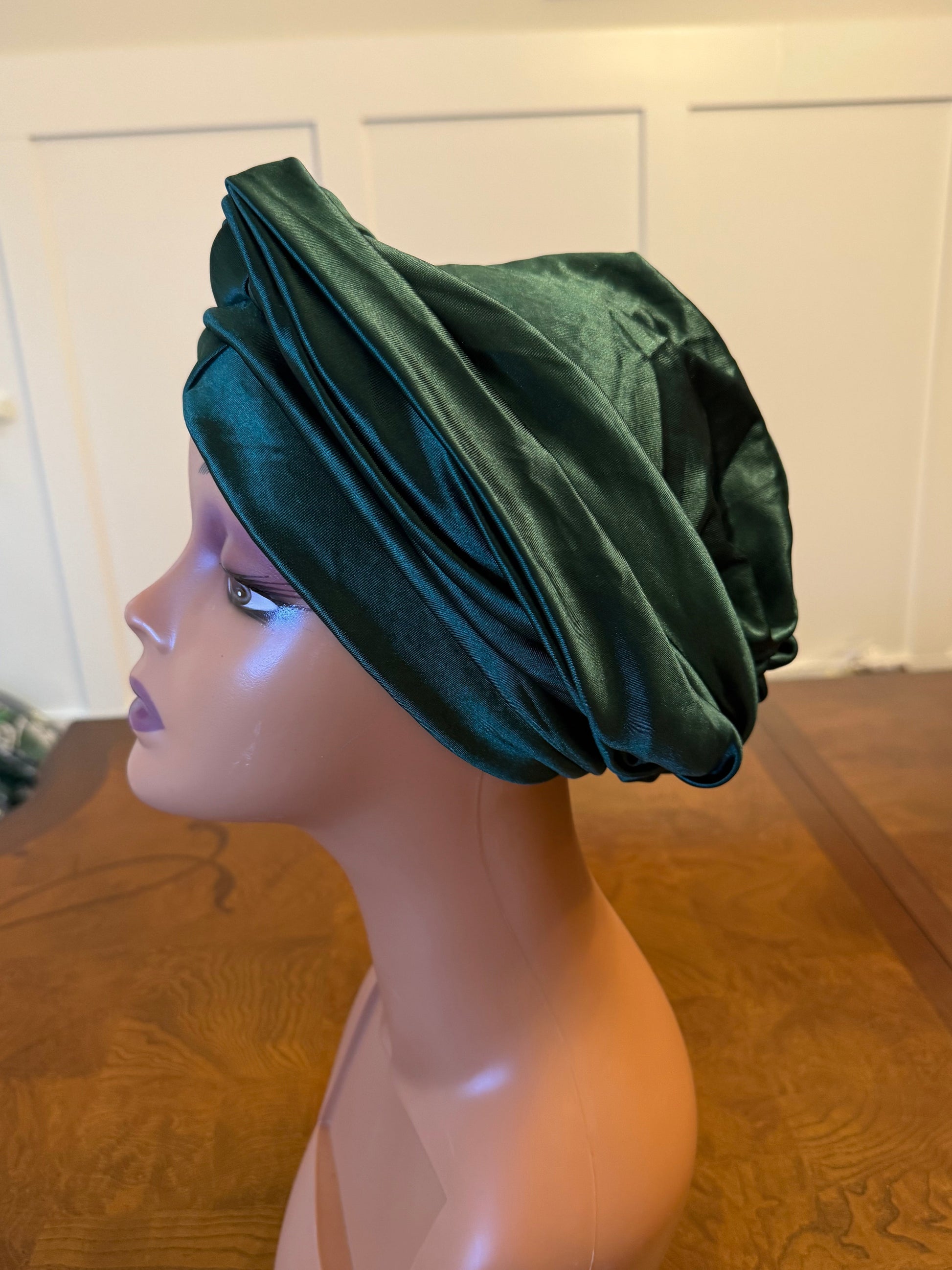 African Twisted Front Turban/Hat/Cap Afro American Outfits