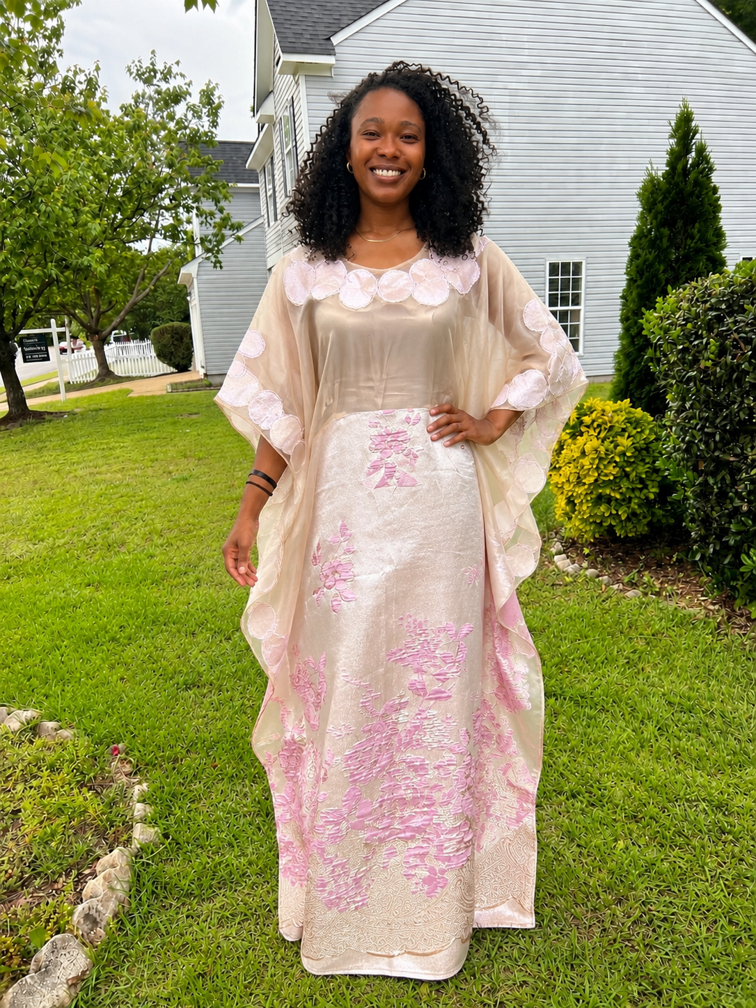 Modern Organza Damask Bubu