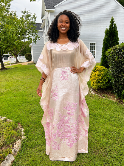 Modern Organza Damask Bubu