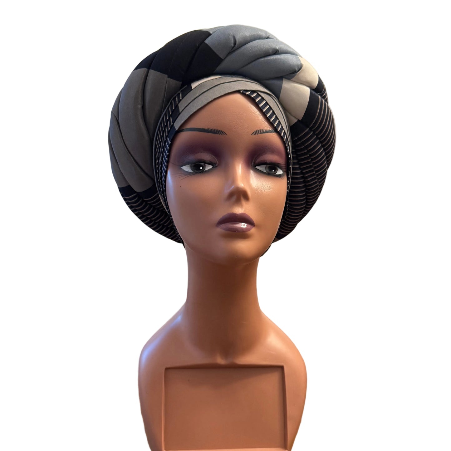 African Double Twisted Turban