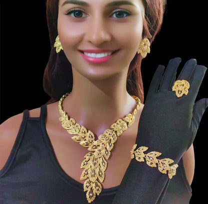 Elegance Jewelry Set Afro American Outfits