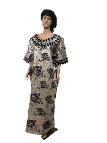 Afro Mercy Luxury Brocade Kaftan