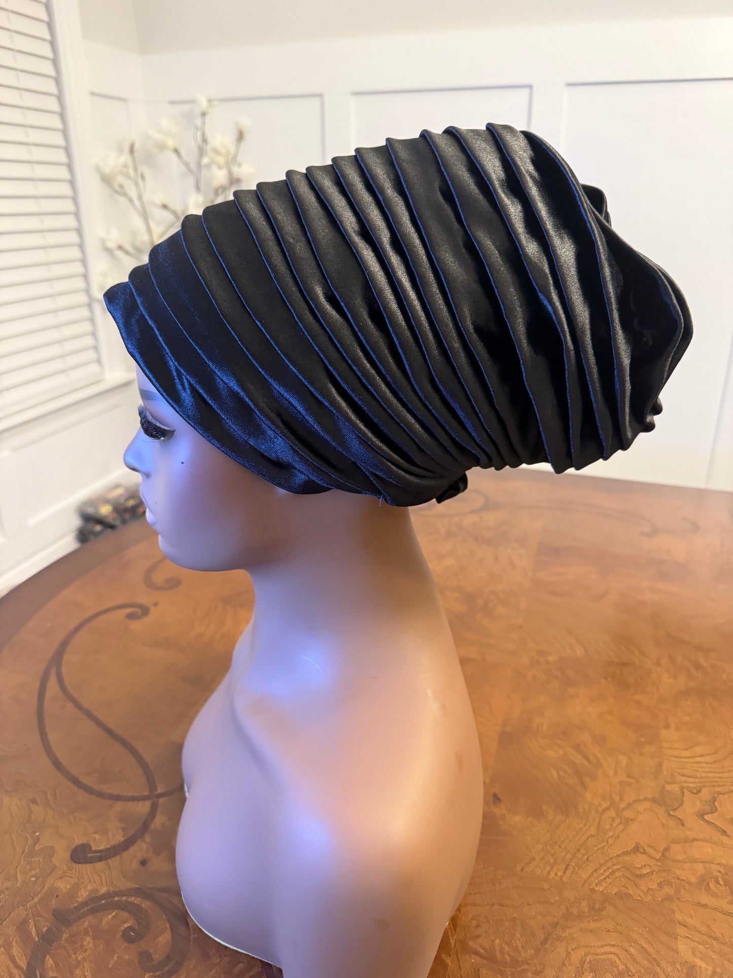 African Step Patterned Turban