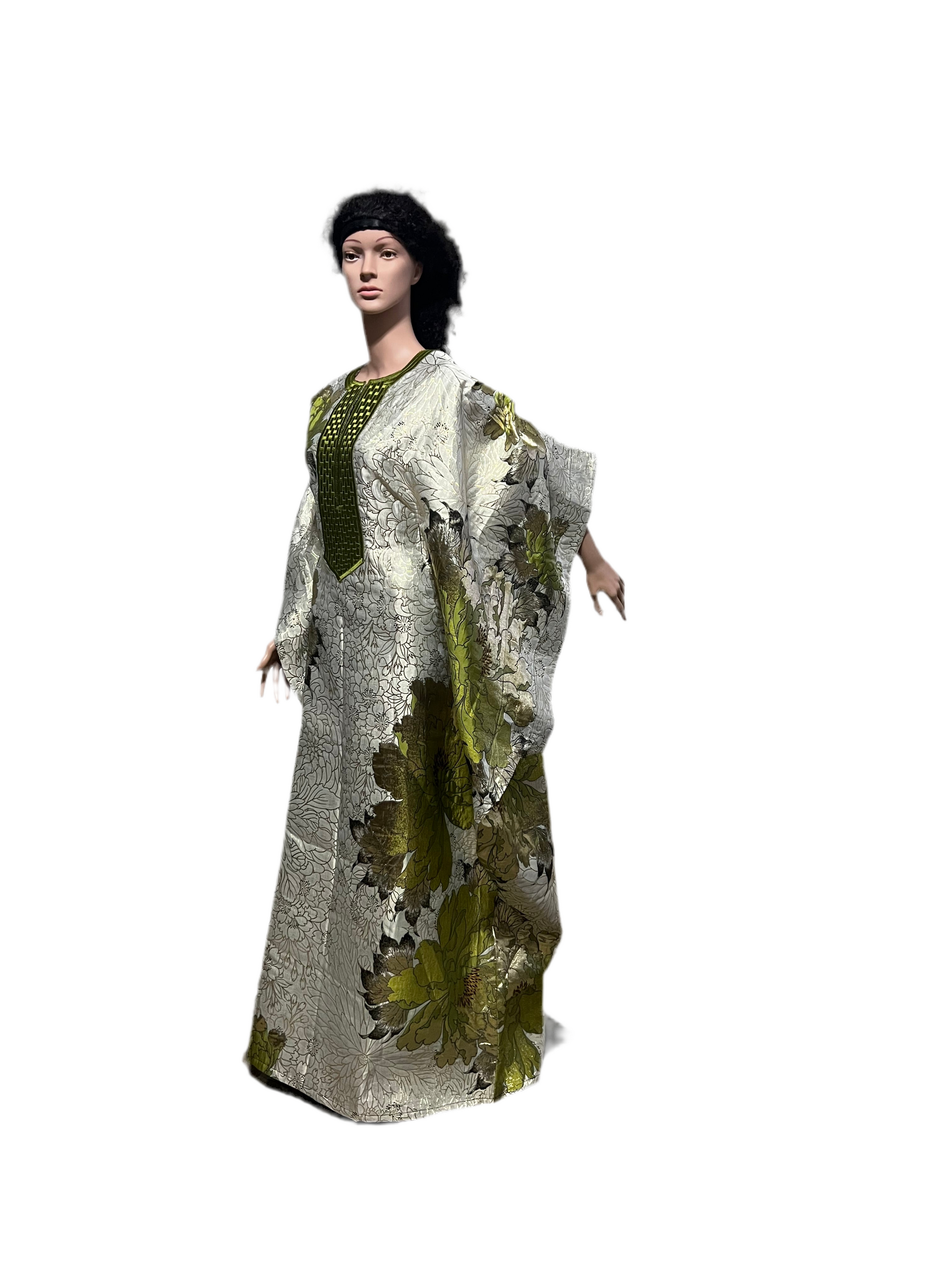 Afro Hadassah Luxury Damask Boubou style 2 Afro American Outfits