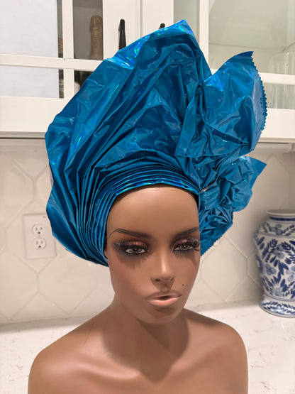 Metallic Leather Auto Gele 1p Afro American Outfits