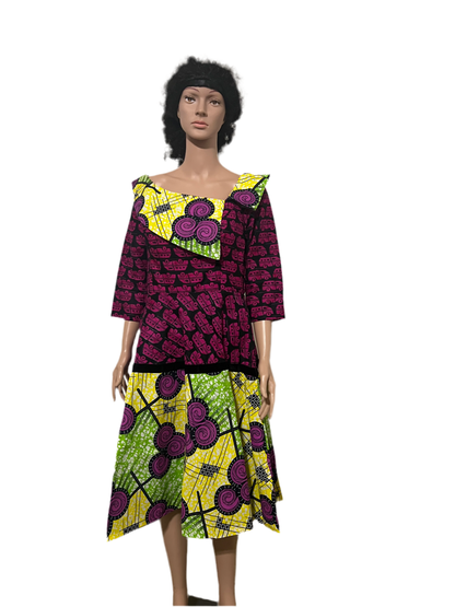 Afro Elza Dress