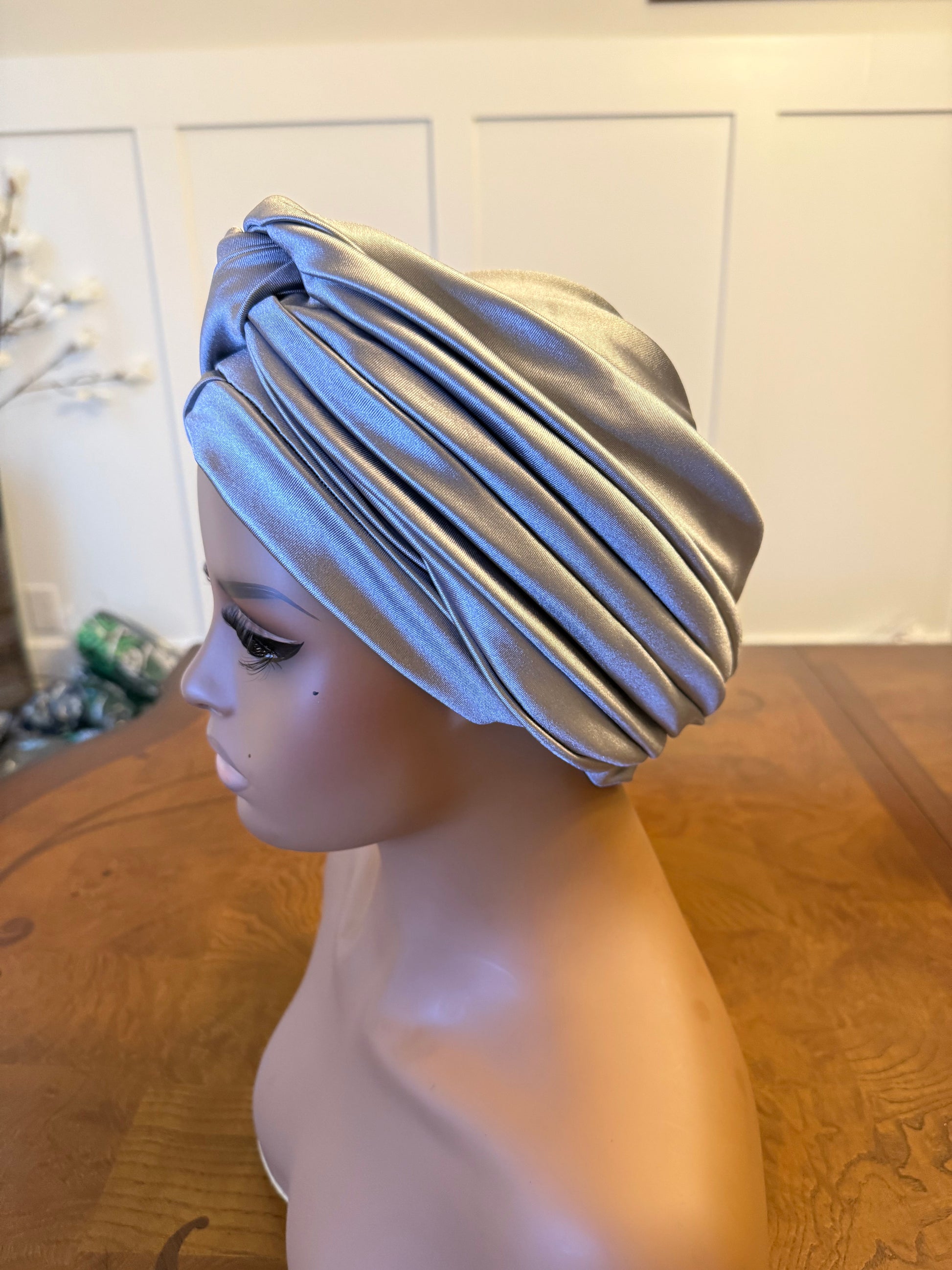 African Twisted Front Turban/Hat/Cap Afro American Outfits