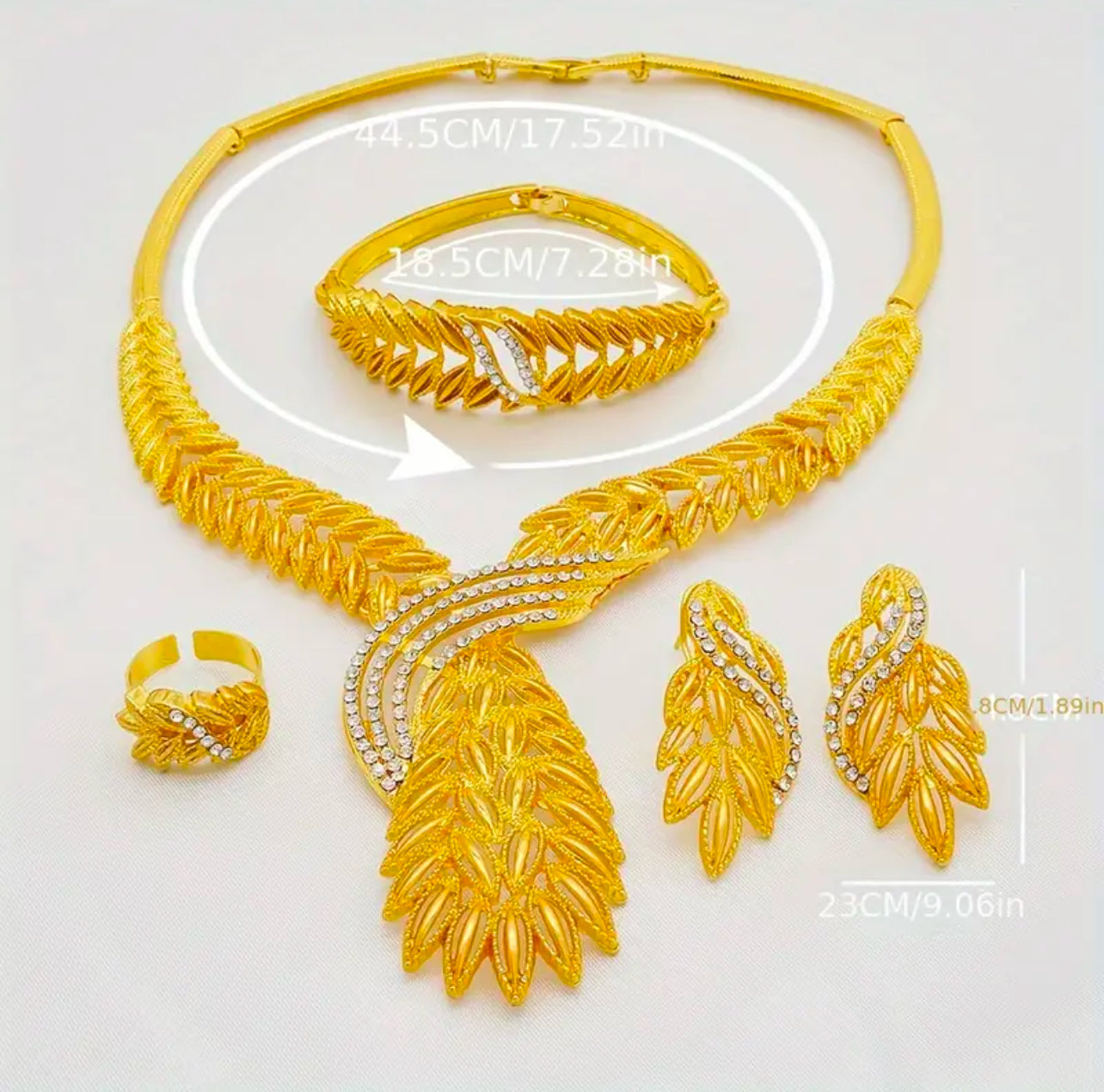 Jewelry Set Afro American Outfits
