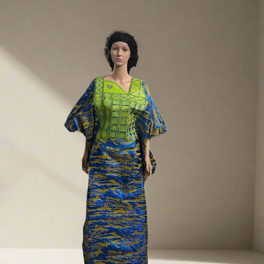 Afro Bithiah Brocade Boubou