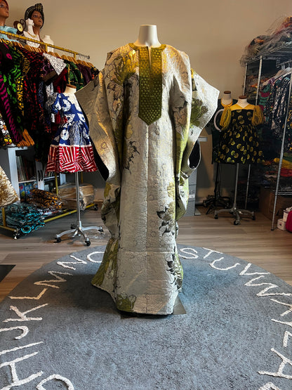 Afro Hadassah Luxury Damask Boubou style 2 Afro American Outfits