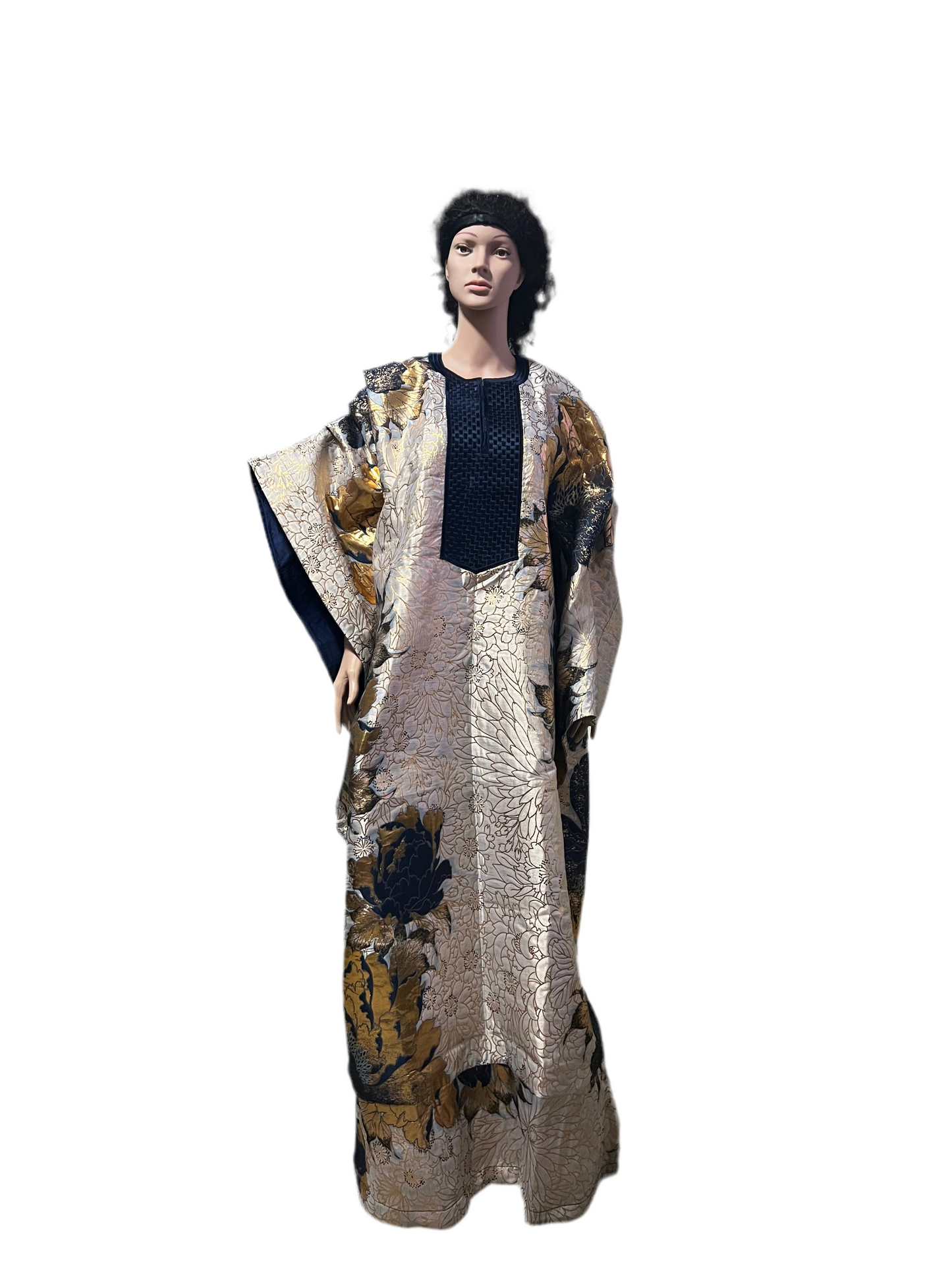 Afro Hadassah Luxury Damask Boubou style 2 Afro American Outfits