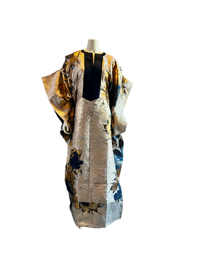 Afro Hadassah Luxury Damask Boubou style 2 Afro American Outfits