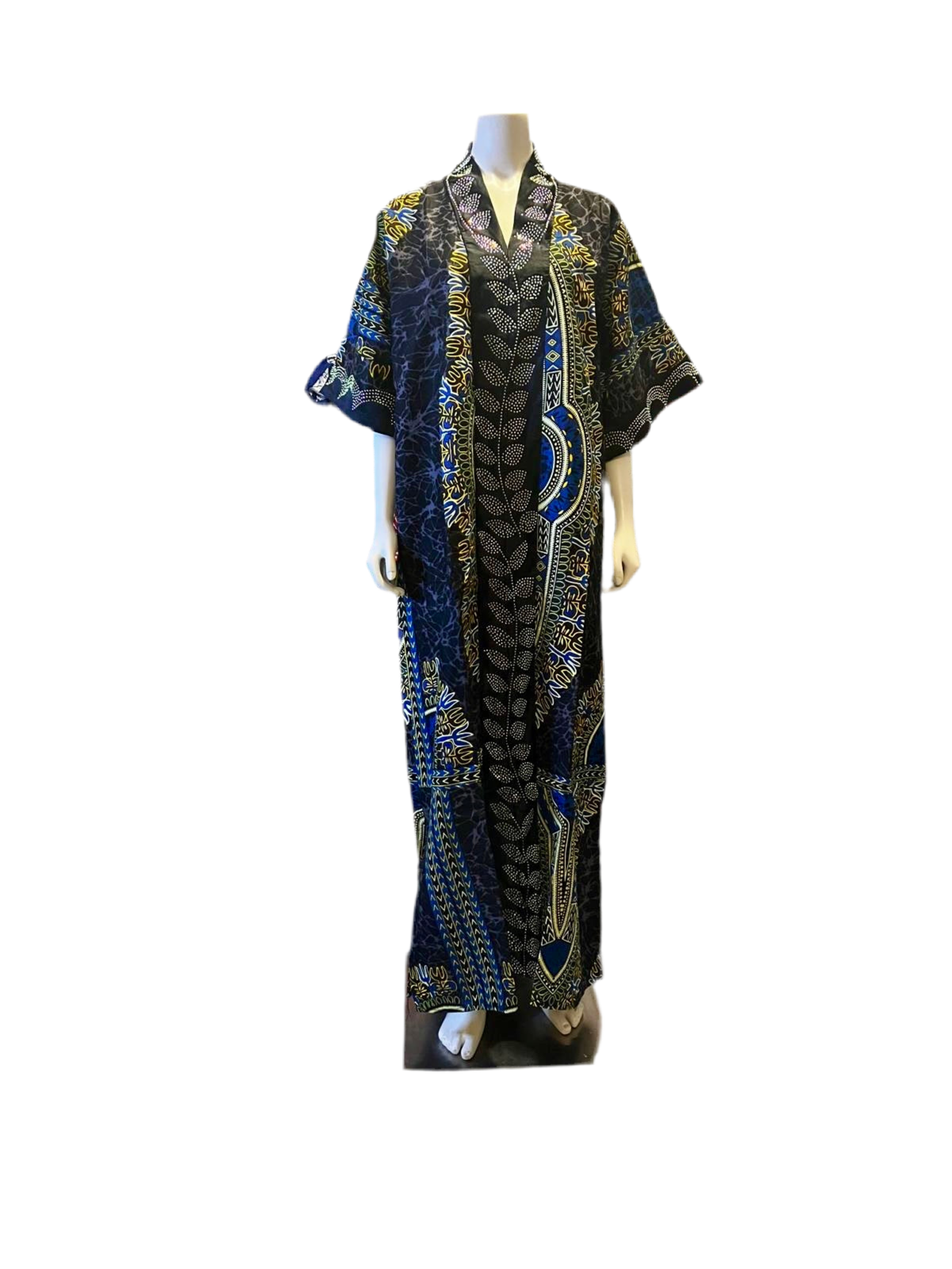 Afro Kimono Dress