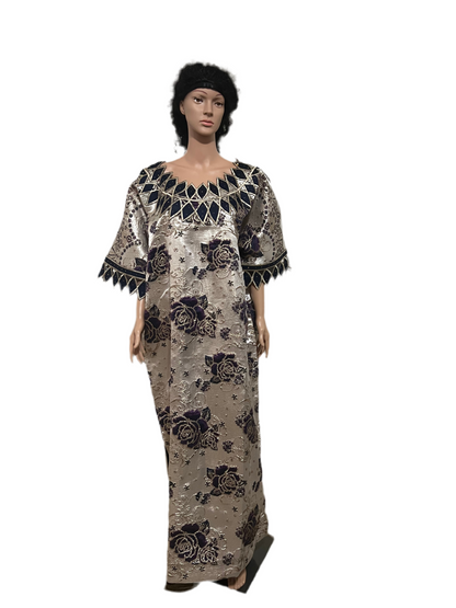 Afro Mercy Luxury Brocade Kaftan