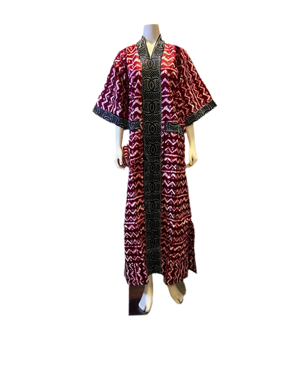 Afro Kimono Dress