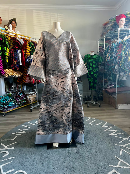 Afro Bithiah Brocade Boubou