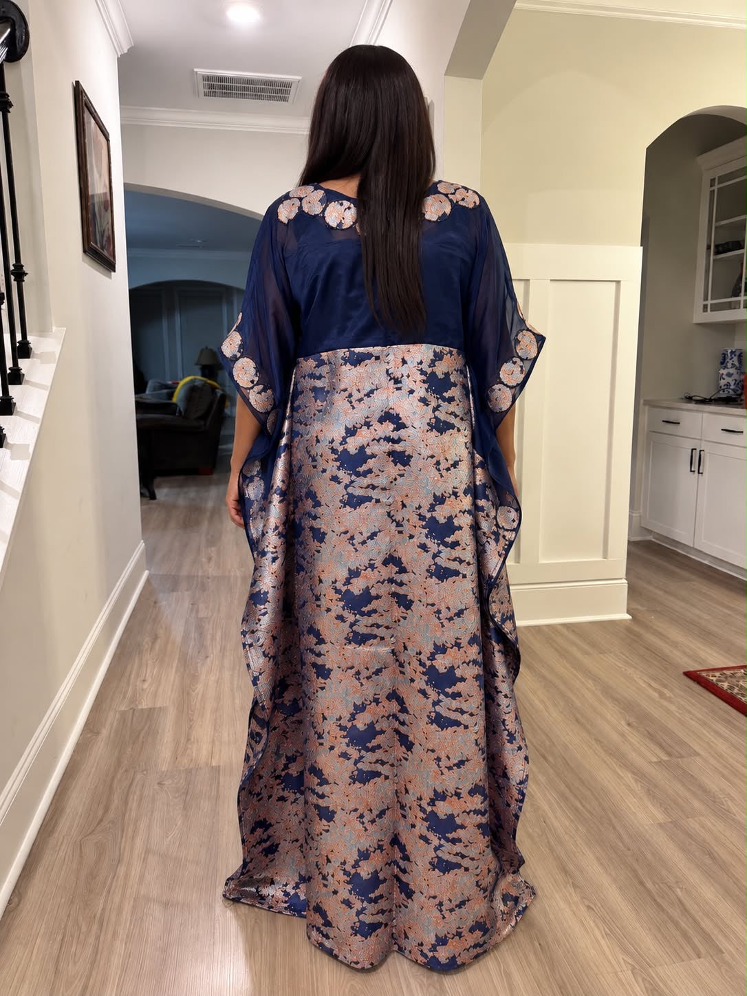 Modern Organza Damask Bubu