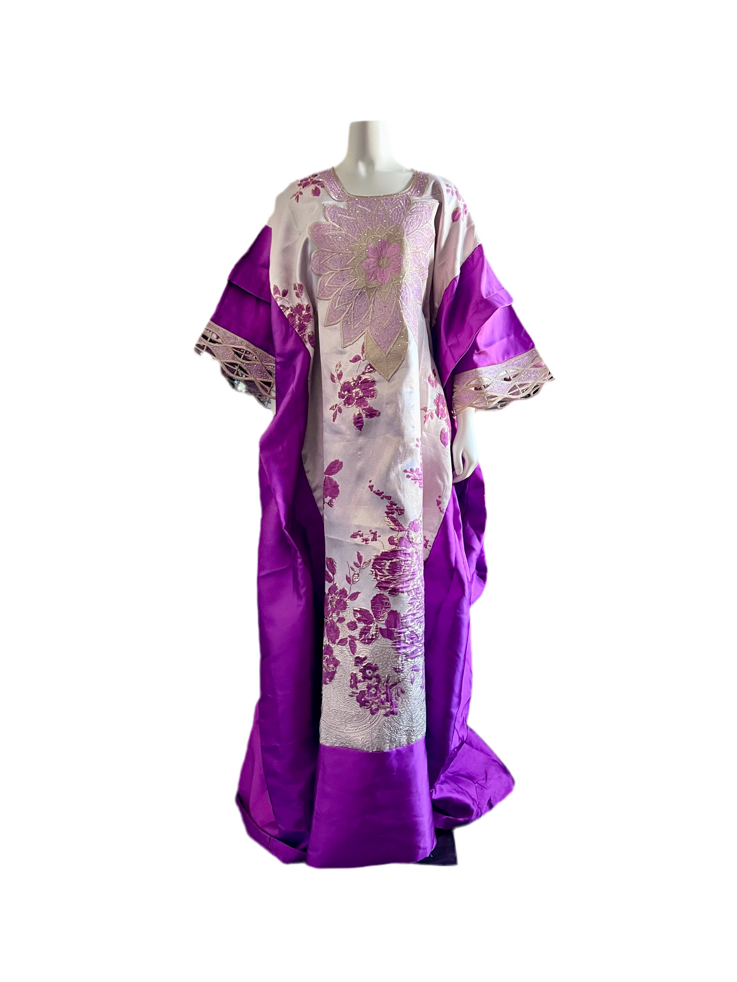 Afro  Lagos Damask Brocade Boubou