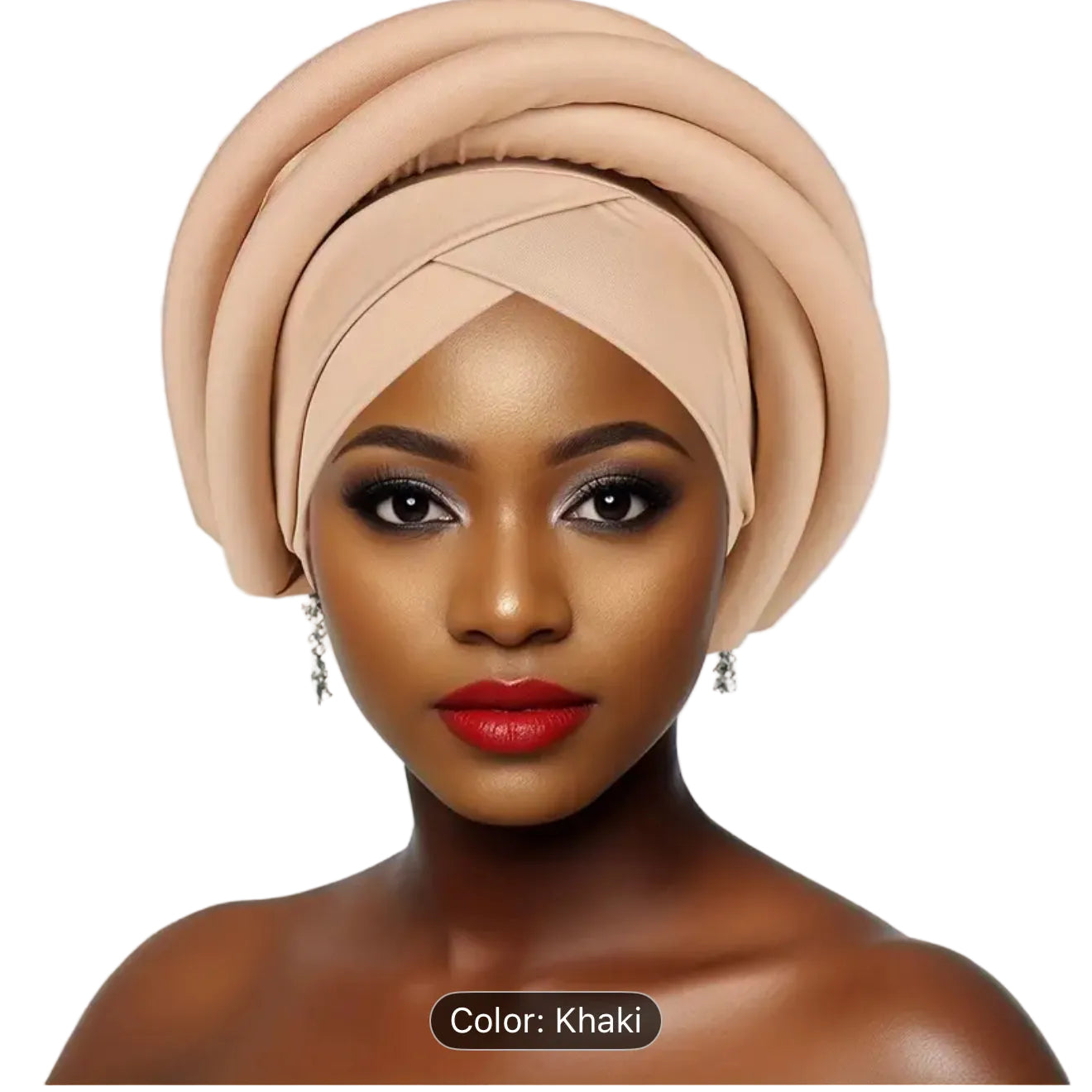 African Double Twisted Turban