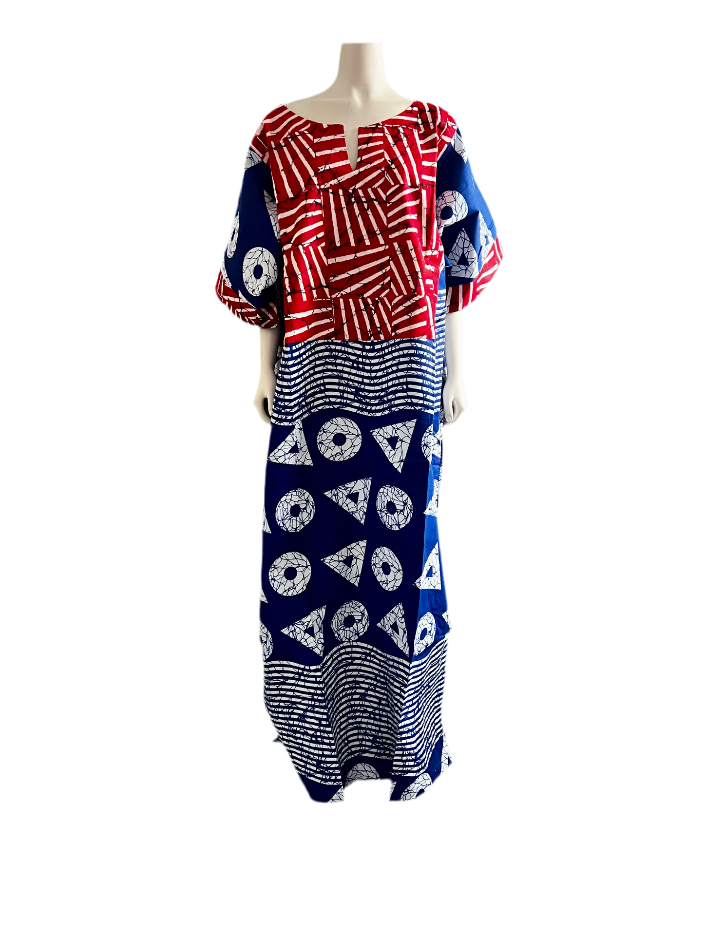 African Print Afro Noa Free Style Dress