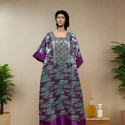 Afro Bithiah Brocade Boubou