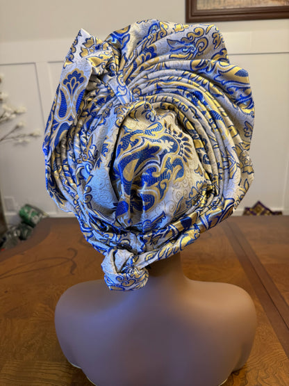 African Damask Autogele/Dastar/Hijab/Chador/Tigno/ headscarf/wrap/Hat