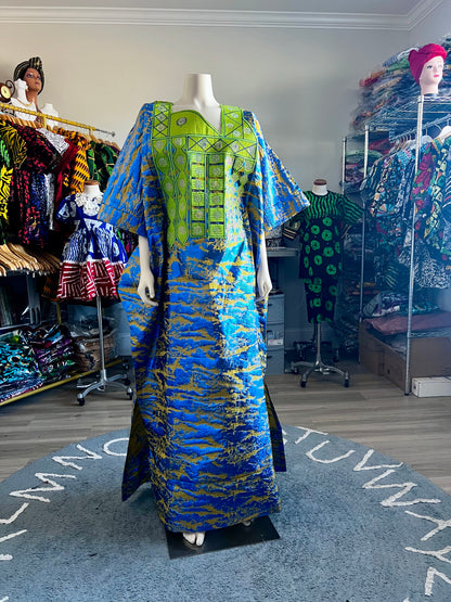 Afro Bithiah Brocade Boubou