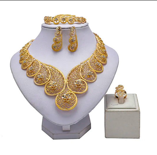 Indian Style Jewelry Set Afro American Outfits